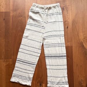LAUREN MANOOGIAN / Wool + Linen Lounge Pants / Small